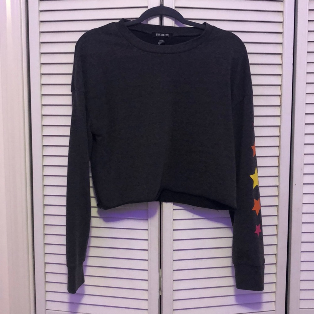 cropped long sleeve